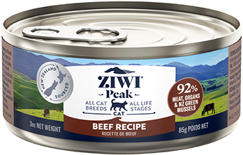 ZiwiPeak(ジウィピーク)キャット缶　グラスフェッドビーフ